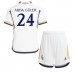 Real Madrid Arda Guler #24 Replika Babykläder Hemma matchkläder barn 2023-24 Korta ärmar (+ Korta byxor)